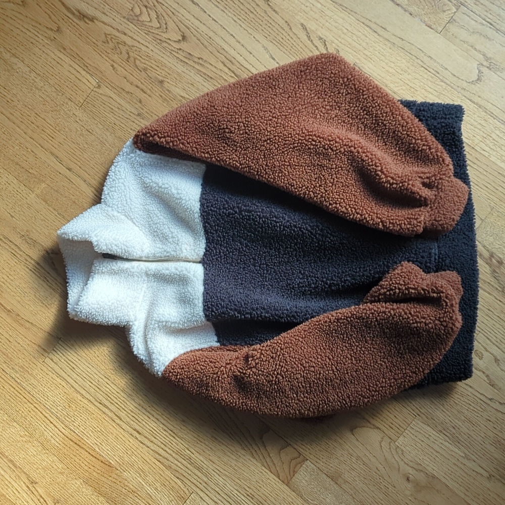 Sherpa Half Zip Jacket